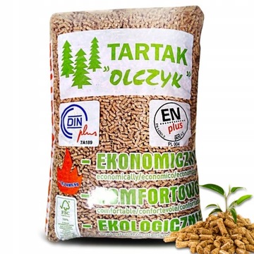 Pelet Olczyk Pellet Drewniany NAJLEPSZY Opał 15kg