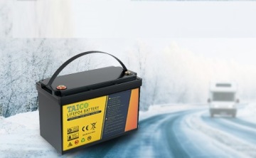 БАТАРЕЯ 12 В, 100 Ач, литиевая батарея BMS LiFePO4 TAICO для кемпинга на лодке