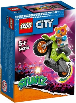 60356 LEGO CITY Motocykl kaskaderski z niedźwiedzi