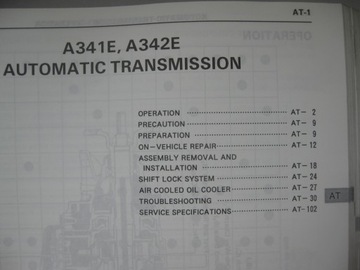 Книга по ремонту LEXUS LS400 Lexus LS 400 UCF20 руководство по ремонту 1994 г. Том 1