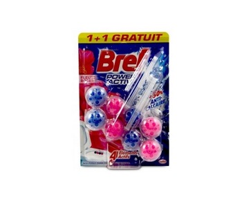 Bref Color Aktiv kwiatowa zawieszka do WC 2 x 50g