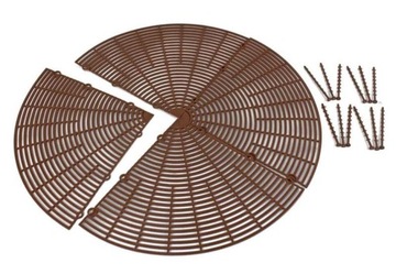 Osłona ochrona doniczki przed kotem psem regulowana okrągła L 12-52cm