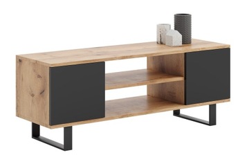 Szafka RTV FOCUS stolik pod TV komoda 135 cm loft