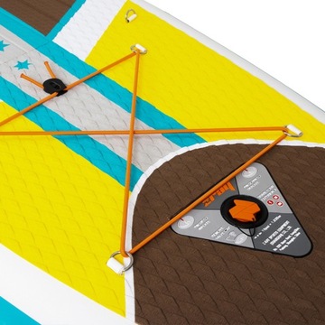 SUP RUSH BOARD ДЛЯ ПЛАВАНИЯ НАДУВНОЕ ВЕСЛО, 305 СМ