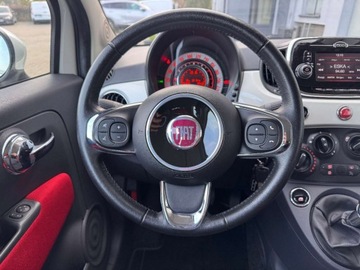 Fiat 500 II CC Seria 4 1.2 69KM 2016 Fiat 500 1.2 69KM Cabrio POP Stan Idealny SSU 1.2 Benzyna 69KM, zdjęcie 24