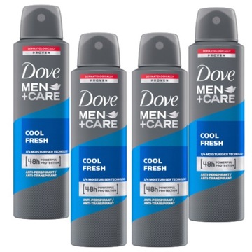 Dove Men + Care Cool Fresh Antyperspirant 4x 150ml