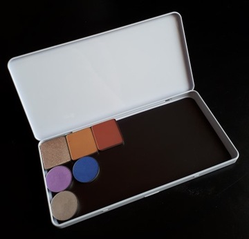 Маленькая белая палитра, магнитная палитра, теневой ящик EXHIBITION.