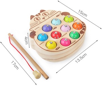 РЫБАЛКА – ДЕРЕВЯННАЯ ИГРА, КАК КОШКА В СТАРЫЕ ВРЕМЕНА