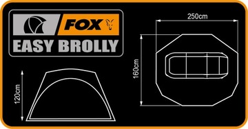 Палатка FOX Easy Brolly