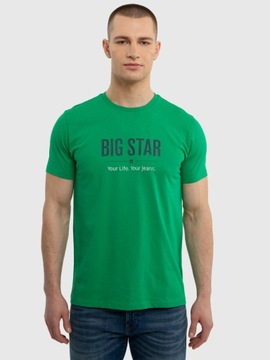 T-shirt męski okrągły dekolt Big Star rozmiar L