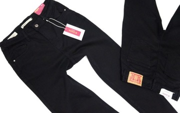 ЧЕРНЫЕ ЭЛАСТИЧНЫЕ ДЖИНСЫ ALA LEVISKI SHAPING PLUS РАЗМЕР 34