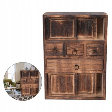 Миниатюрная мебель для кукольного домика масштаба 1:12.