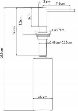 Золотой кухонный смеситель Leno WW Steel Spout WW - комплект