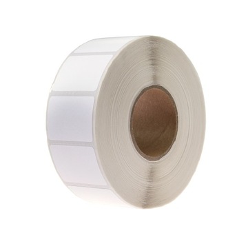 ETYKIETY TERMICZNE BIAŁE naklejki 35x25 mm 2000szt