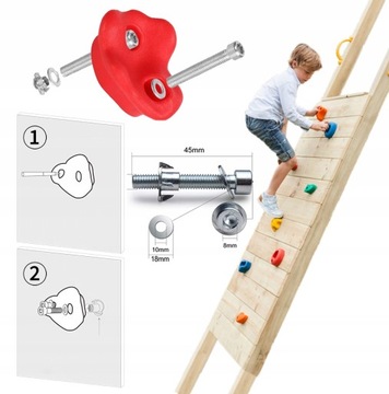 РУЧКИ ДЛЯ ЛАЗАНИЯ КАМНИ ДЛЯ ЛАЗАНИЯ MIX 6