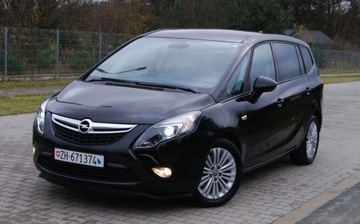 Opel Zafira C Tourer 1.4 Turbo ECOTEC 140KM 2016 Opel Zafira 1.4B 140Ps Klimatronik Navi Parktronik Alu17 Kamera 7 foteli Z, zdjęcie 8