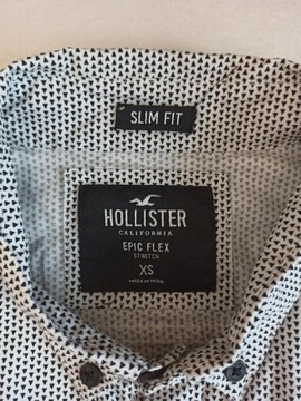 HOLLISTER KOSZULA MĘSKA KRÓTKI RĘKAW, SLIM r. XS