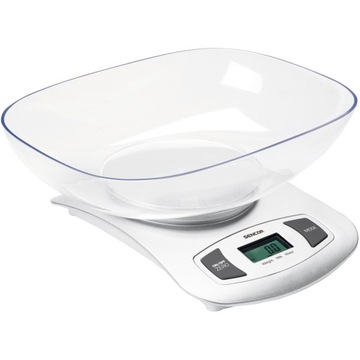 Waga kuchenna Sencor SKS 4001WH Misa g/oz/ml 5kg