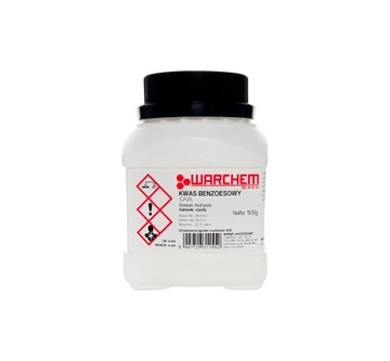 KWAS BENZOESOWY - czysty - 500g