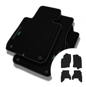 Velurové koberce Performance pro Nissan Pathfinder III R51 2010-2014 po lif