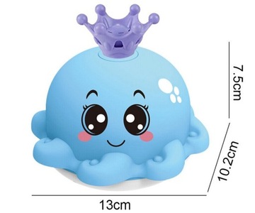 Фонтан Плавающий Осьминог Ванна Игрушечный Бассейн Светодиодные Водные Ванны