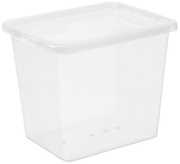 Pojemnik, pudełko z pokrywą Basic 31 L Plast Team