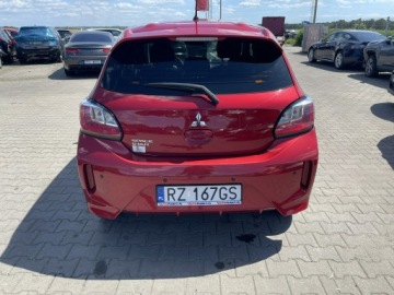 Mitsubishi Space Star Hatchback 5d Facelifting 1.0  71KM 2020 Mitsubishi Space Star salon Polska Klimatyzacja, zdjęcie 8