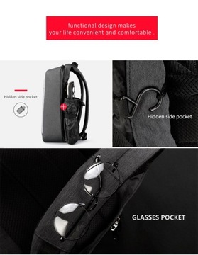 Противоугонный рюкзак T-B3335 15,6