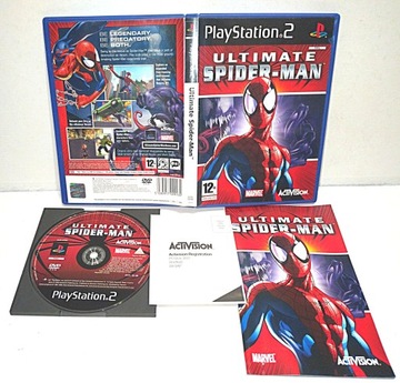 ULTIMATE SPIDER-MAN PS2 3XA ZADBANA PŁYTA
