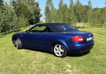 Audi A4 B6 Cabrio 2.5 V6 TDI 163KM 2002 Audi A4 Cabrio SKORA, klimatronik, doinwestowany, ZERO KOROZJI 2.5, zdjęcie 11