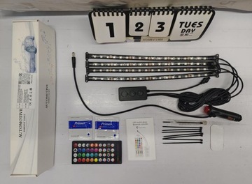 ЦВЕТНЫЕ СВЕТОДИОДНЫЕ ПОДСВЕТКИ RGB ДЛЯ САЛОНА АВТОМОБИЛЯ AMBIENT PILOT + ПРИЛОЖЕНИЕ