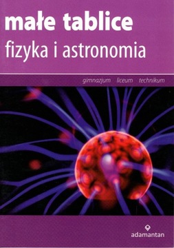 Małe tablice Fizyka i astronomia ADAMANTAN