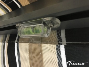 Террасная маркиза АНТРАЦИТ 200х150 Серый Бежевый Кремовый PREM