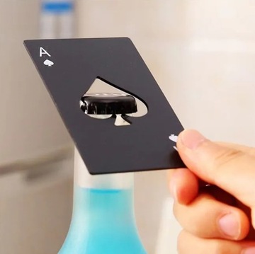 МЕТАЛЛИЧЕСКАЯ ОТКРЫТКА ДЛЯ БУТЫЛОК, КАК PIK DA50 CARD