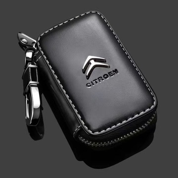 Skórzane etui na klucze samochodowe Citroen