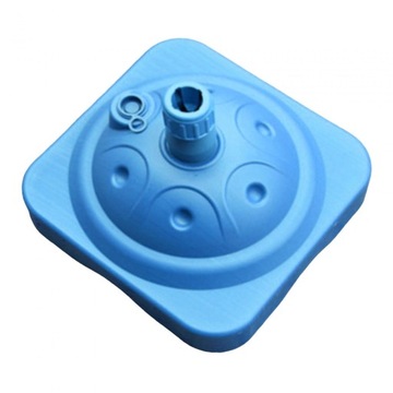 Water Fillable Umbrella Base Heavy Duty Market Stand for Outdoor Lawn Blue