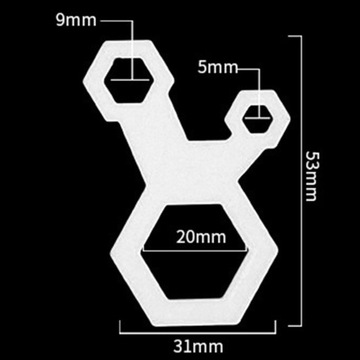4 изогнутых противоскользящих направляющих с 3 отверстиями, белые