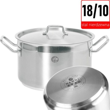 Средняя кастрюля Profi Line с крышкой, диаметр 23,5 л. 360 х 230 ч — Хенди 831700