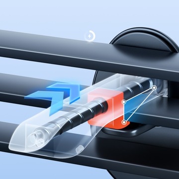 АВТОМОБИЛЬНЫЙ ДЕРЖАТЕЛЬ ТЕЛЕФОНА ДЛЯ РЕШЕТКИ С ИНДУКЦИОННЫМ ЗАРЯДНЫМ УСТРОЙСТВОМ MAGSAFE