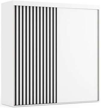 TOKKE - Szafa przesuwna z lamelami 130 x 215 cm NA WYMIAR
