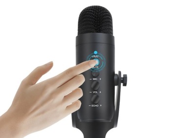 Комплект конденсаторного USB-микрофона с подставкой