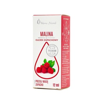 Olejek zapachowy 12 ml malina Vera-Nord POLSKI PRODUCENT