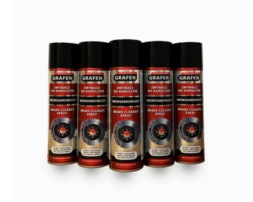 BRAKE CLEANER ZMYWACZ DO HAMULCÓW TARCZ 5 szt.