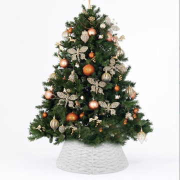 Забор из елки Рождественская елка