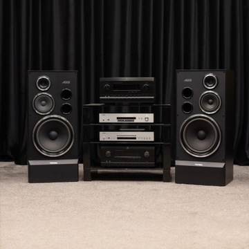 Колонки Tonsil Altus 300 + ресивер YAMAHA MusicCast R-N600A Черный