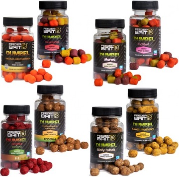 Zestaw 8x Dumbels 10mm Feeder Bait