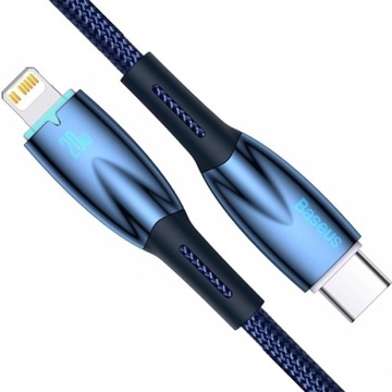 BASEUS KABEL USB-C SZYBKIE ŁADOWANIE DO LIGHTNING IPHONE PRZEWÓD PD 20W 1M