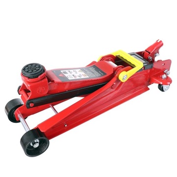 Гидравлический подъемник Żaba 2.5T НИЗКИЙ ПРОФИЛЬ 85-380 мм + резина