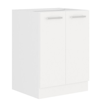 Biała szafka kuchenna z półką 60 cm EkoWhite
