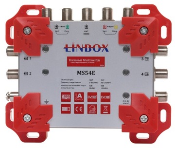 МУЛЬТИСВИТЧ 5 ВХОДОВ 4 ВЫХОДА LINBOX 5X4 5/4